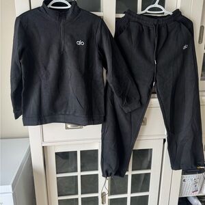 Black Tracksuit Set